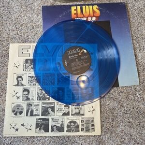 1977 Elvis Moody Blue Vintage Vinyl Record Album